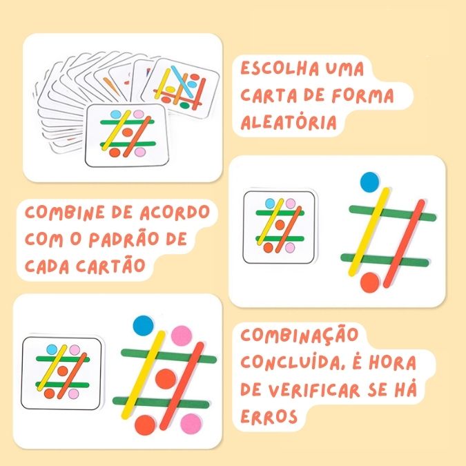 Jogo dos Palitos - Correspondência Lógica