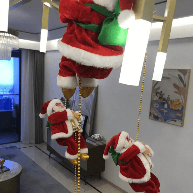 Papai Noel Escalador - Natal Super Divertido