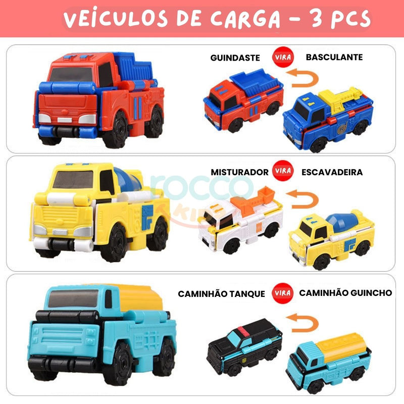 FlipCar Transformer - Carrinho 2 em 1