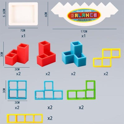 Tetris Balance 3D - Jogo de Equilíbrio