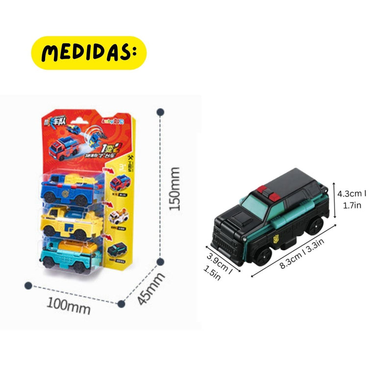 FlipCar Transformer - Carrinho 2 em 1