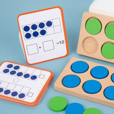 Conjunto de contagem montessori