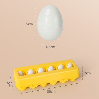 Ovos Geométricos Montessori - Brinquedo Sensorial