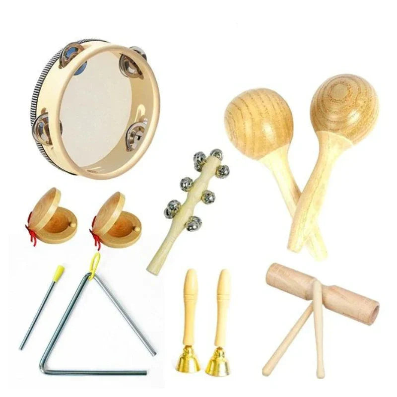 Kit Instrumentos Musicais Montessori