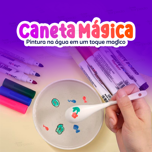 Caneta Mágica Pintura na Água - Toque Mágico™